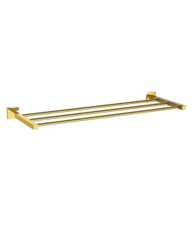 Towel Shelf 600mm long - Gold Bright PVD