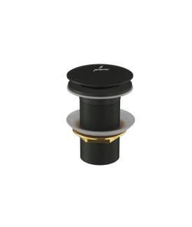 Click Clack Basin Waste - Black Matt