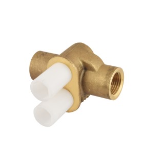 In-wall Body of 1 Outlet Thermostatic valve for Douche - Chrome