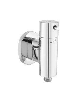 1 Outlet Thermostatic valve for Douche Trim Kit - Chrome