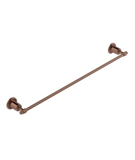 Single Towel Rail - Blush Gold PVD