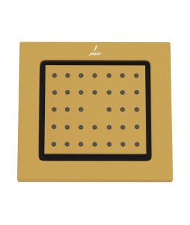 Tilting Rectangular Bodytile 130 X 120mm - Gold Matt PVD