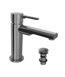 Mono Basin Mixer - Black Chrome