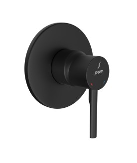 Manual Single outlet Mixer Trim Kit - Black Matt