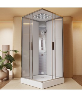 Oasis Steam And Shower Cabin - 1200x1000 mm