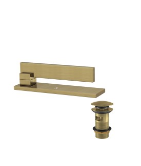 Single Lever Basin Mixer - Antique Bronze