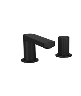 2-Hole Basin Mixer - Black Matt