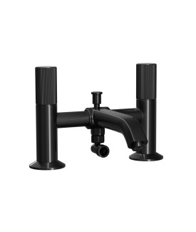 H Type Bath and Shower Mixer - Black Pearl PVD