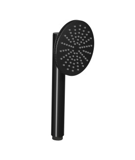 Navia Single Function Round Hand Shower - Black Pearl PVD
