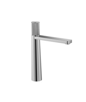 High Neck Basin Mixer - Chrome
