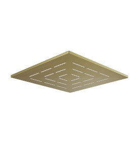 Maze Single Function 240X240mm Square Showerhead - Antique Bronze