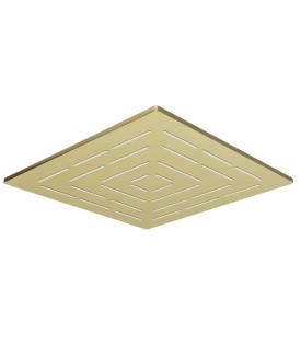 Maze Single Function 300X300mm Maze Square Showerhead - Antique Bronze