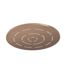 Maze Single Function 200mm Round Showerhead - Antique Copper