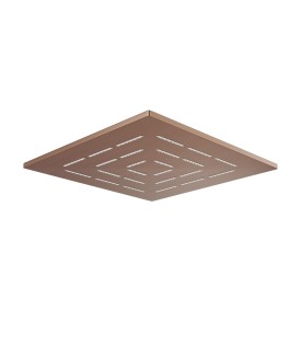 Maze Single Function 240X240mm Square Showerhead - Antique Copper