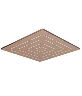 Maze Single Function 300X300mm Maze Square Showerhead - Antique Copper
