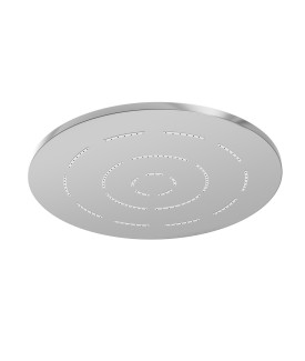 Maze Single Function 200mm Round Showerhead - Chrome