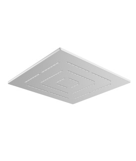 Maze Single Function 200X200mm Square Shower head - Chrome
