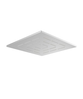 Maze Single Function 240X240mm Square Showerhead - Chrome