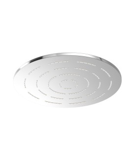 Maze Single Function 300mm Round Showerhead - Chrome