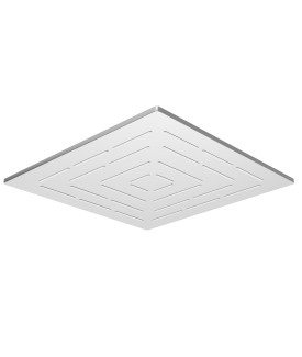 Maze Single Function 300X300mm Maze Square Showerhead - Chrome