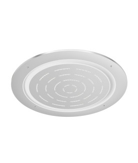 Maze Prime Round Shape Single Function Shower 450mm dia - Chrome