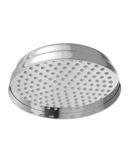 Traditional Showerhead Round 200mm - Chrome