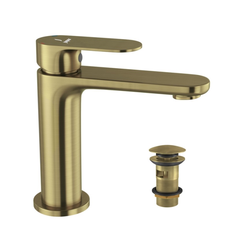 Antique Bronze Mono Basin Mixer Tap for Bathroom Sink | Jaquar UK