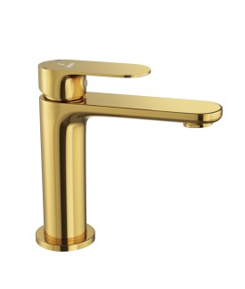 Mono Basin Mixer - Gold Bright PVD