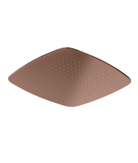 Single Function 400X400mm Overhead Shower - Blush Gold PVD