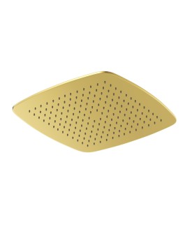 Single Function 350X350mm Overhead Shower - Gold Bright PVD