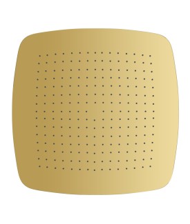 Single Function 400X400mm Overhead Shower - Gold Bright PVD