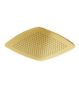 Single Function 400X400mm Overhead Shower - Gold Bright PVD