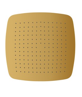 Single Function 350X350mm Overhead Shower - Gold Matt PVD