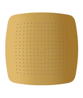 Single Function 400X400mm Overhead Shower - Gold Matt PVD