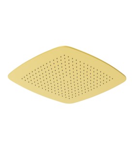 Single Function 400X400mm Overhead Shower - Gold Matt PVD