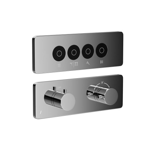 Exposed Part Kit of CLOUD Touch Thermostatic Shower System