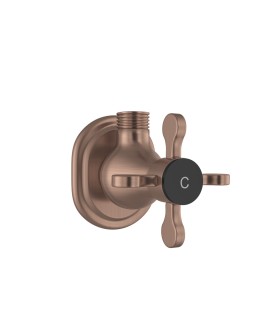 Wall Mounted Stop Valve - Antique Copper