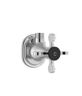 Wall Mounted Stop Valve - Chrome