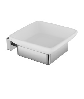 Quadra Soap Dish - Chrome