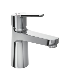 Single Lever Basin Mixer without Popup Waste - Chrome