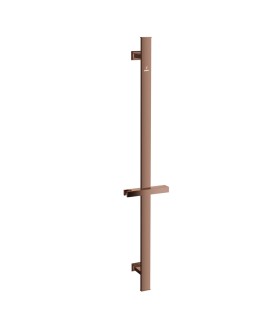 Rectangular Slide Rail 700mm - Blush Gold PVD