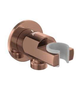 Round Wall Outlet - Blush Gold PVD