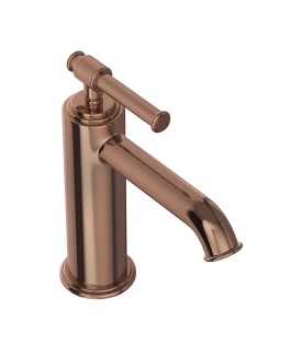 Single Lever Basin Mixer - Blush Gold PVD
