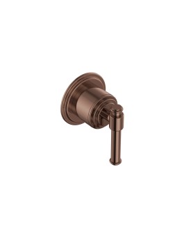 Exposed Part Kit of Single Lever In-wall Manual Shower Valve - Blush Gold PVD