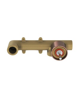 In-wall Body of Single Lever Built-in Manual Valve - Blush Gold PVD