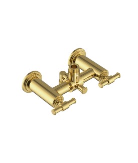 2 Hole Shower Mixer - Gold Bright PVD