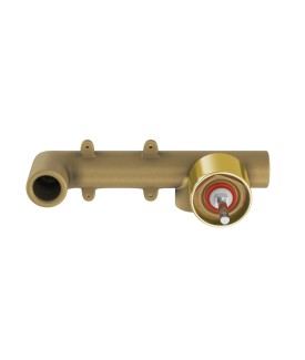 In-wall Body of Single Lever Built-in Manual Valve - Gold Bright PVD