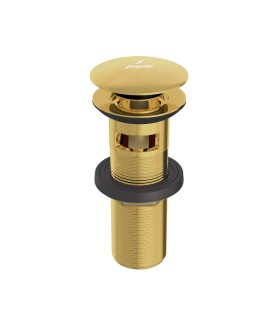 Click Clack Basin Waste-Gold Bright PVD