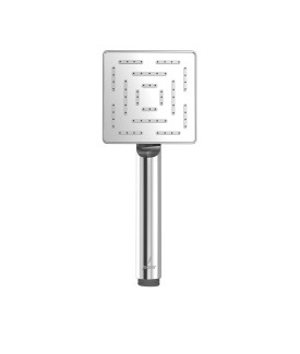 Maze Single Function 95X95mm Square Hand Shower - Chrome
