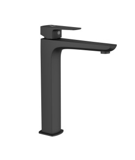 Extended Mono Basin Mixer - Black Matt